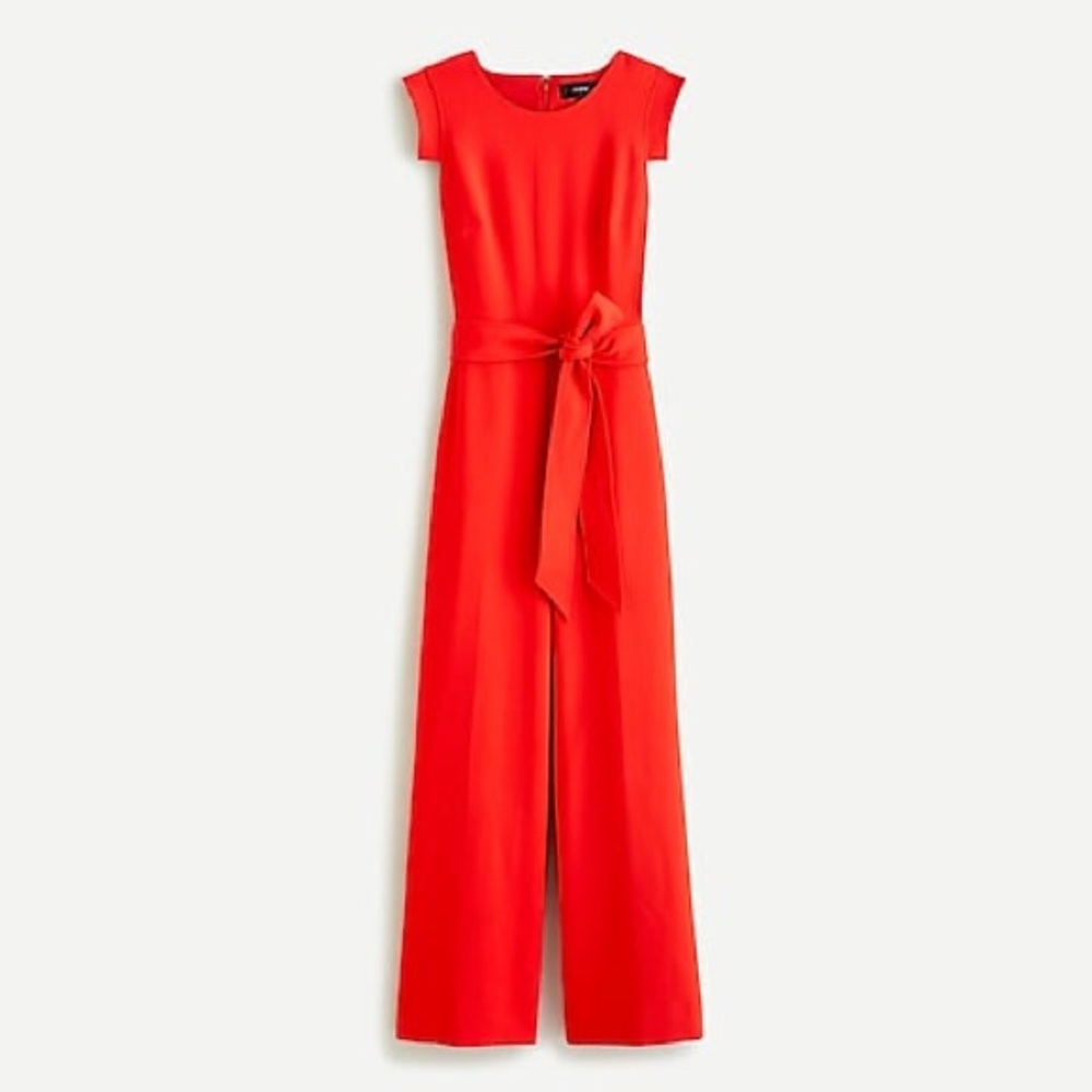 J. Crew Red Jumpsuit - Tall